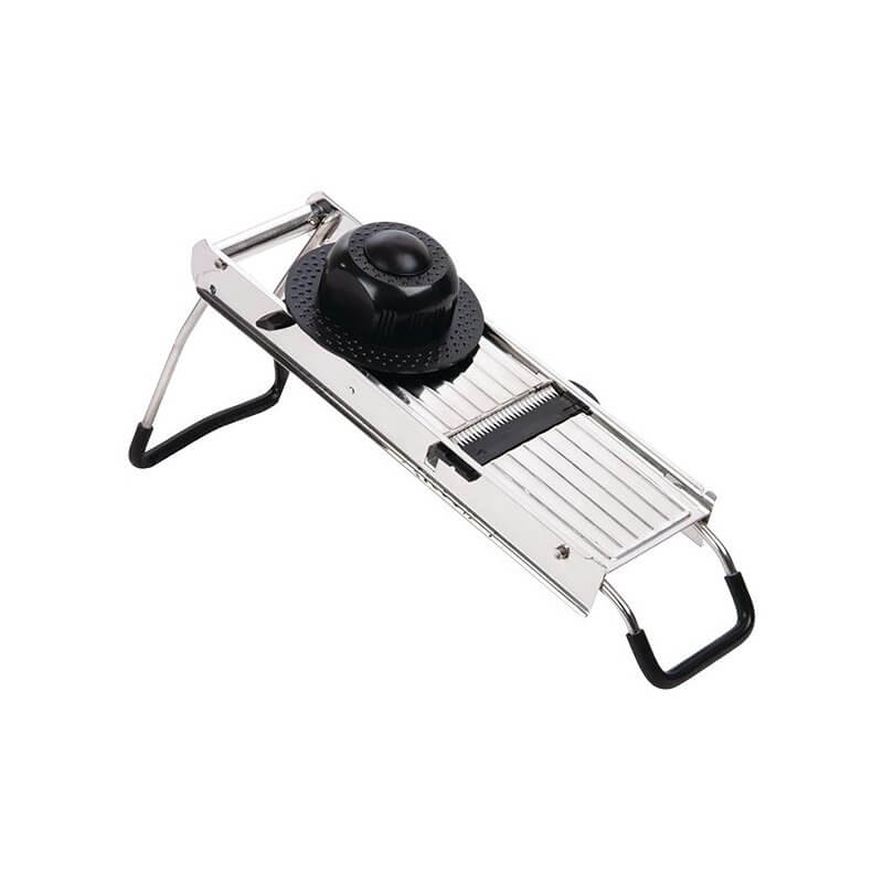 Mandoline pro inox avec chariot de protection