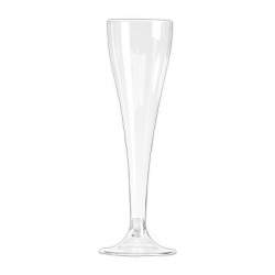 Flûte à champagne en plastique 150ML. Matériel horeca au meilleur rapport qualité prix | Paques SA.
