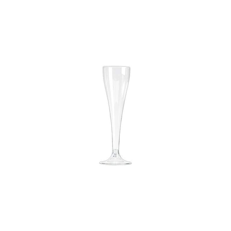 Flûte à champagne en plastique 150ML. Matériel horeca au meilleur rapport qualité prix | Paques SA.