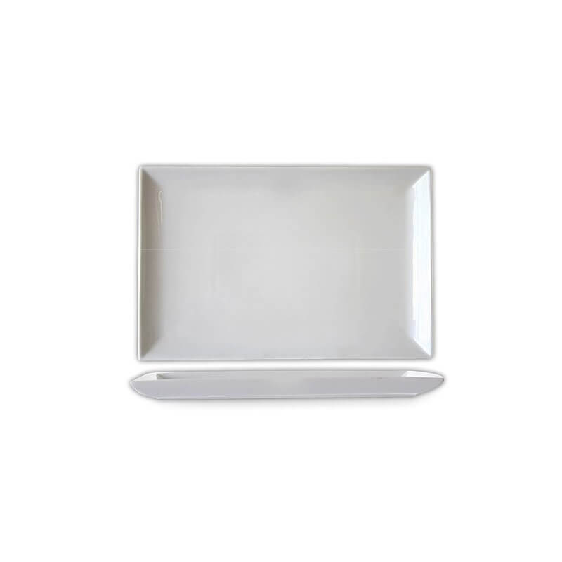 Assiette rectangulaire 35x25cm