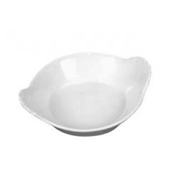 Mini-plat à oeufs blanc. Materiel-horeca | Toutes les nouveautés en matériel horeca et ustensile de cuisine au meilleur prix.