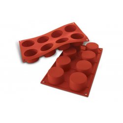 Moule en Silicone en Forme Cylindrer. Paques SA votre spécialiste de la vente de matériel horeca & cuisine sur Liège et toute la