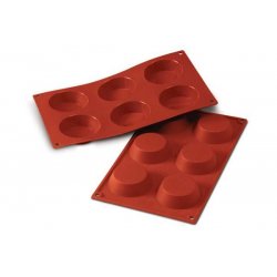 Moule à pâtisserie 6 Tartelettes. Paques SA votre spécialiste de la vente de matériel horeca & cuisine sur Liège et toute la Bel
