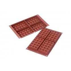 Moule à pâtisserie Gaufre Classic Silikomart. Paques SA votre spécialiste de la vente de matériel horeca & cuisine sur Liège et