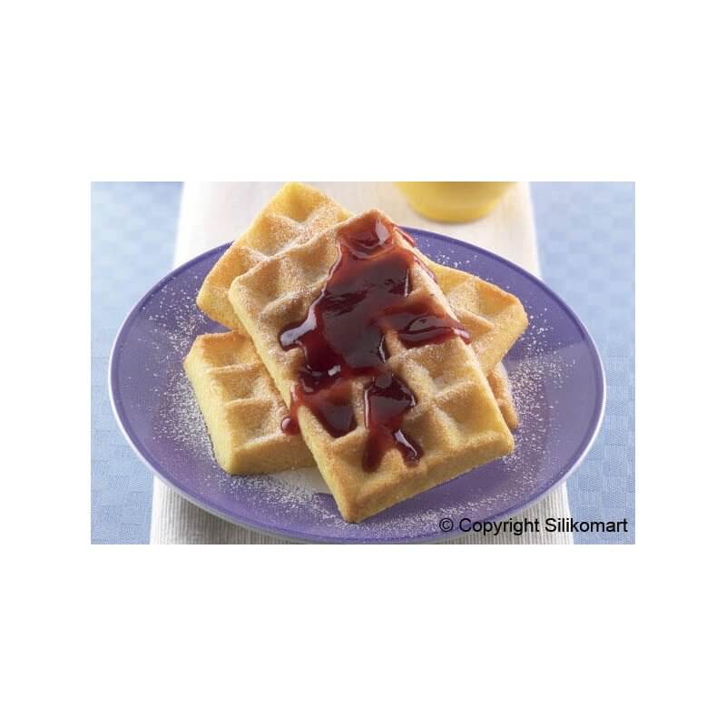 Moule à pâtisserie Gaufre Classic Silikomart. Paques SA votre spécialiste de la vente de matériel horeca & cuisine sur Liège et