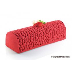 Tapis à bûche de Noël Texture Love