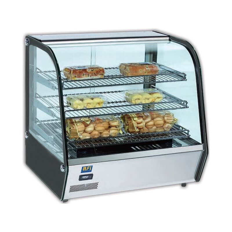 Vitrine chauffante 160L
