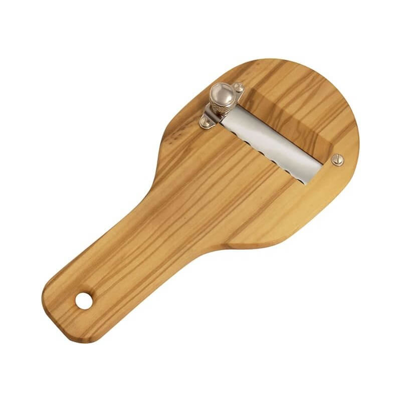 Râpe à truffe en bois d'olivier