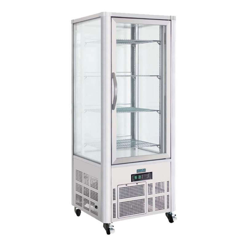 Vitrine verticale ventilée 468L