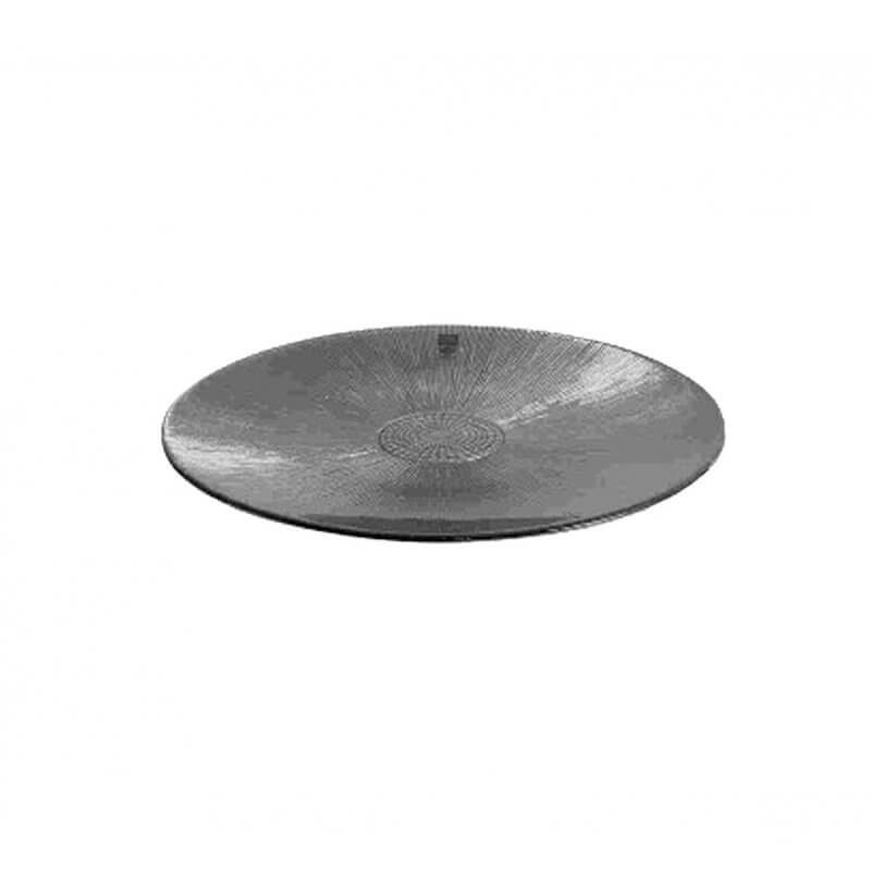 Assiette présentation Ø  33 cm Série Platine