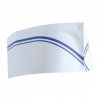 Calot jetable Lisse blanche et bleu . Pâques le spécialiste du matériel horeca, ustensiles de cuisine professionnels et meilleur