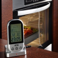 Thermomètre à rôti digital et sans fil