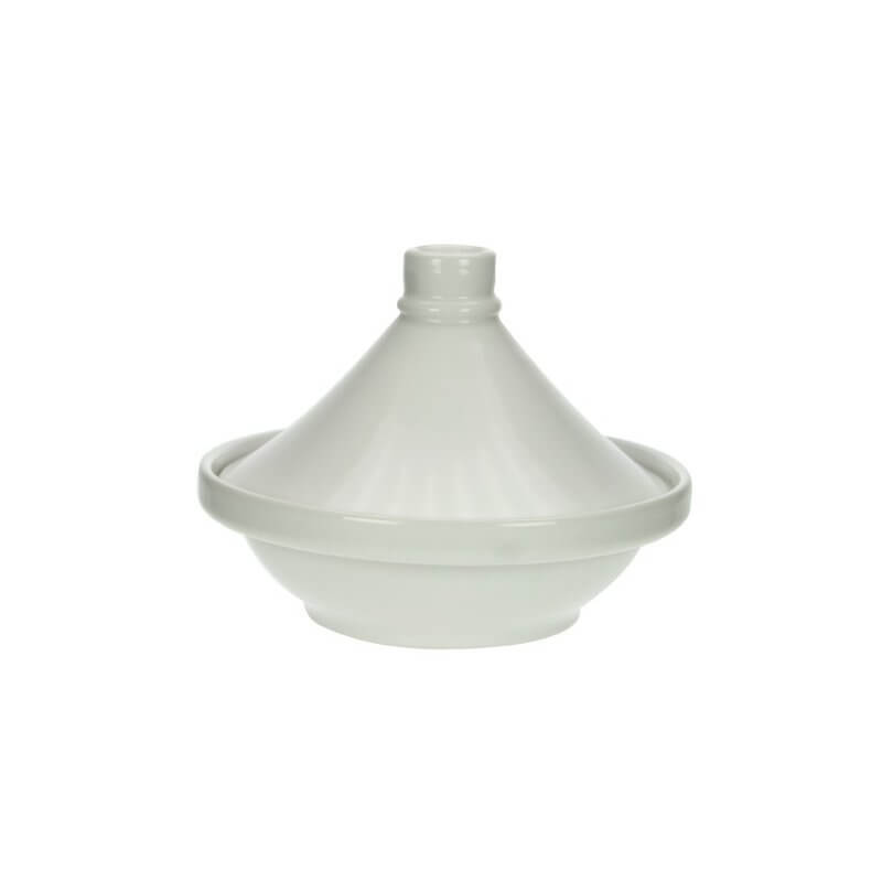 Tajine Blanc 22 cm en GRES. Le spécialiste du matériel horeca, ustensiles de cuisine professionnels et meilleur rapport qualité/