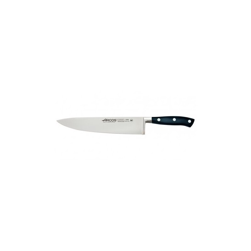 Couteau Cuisine Riviera Noir 250 mm