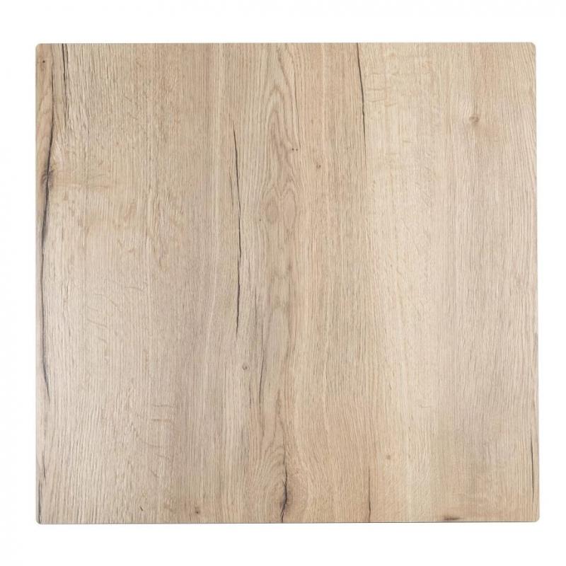 Plateau 70x70 cm en chêne massif