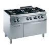 Fourneau Zanussi 6 feux sur four