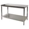 Table en inox | Acheter en ligne au meilleur prix | materiel horeca & ustensile de cuisine