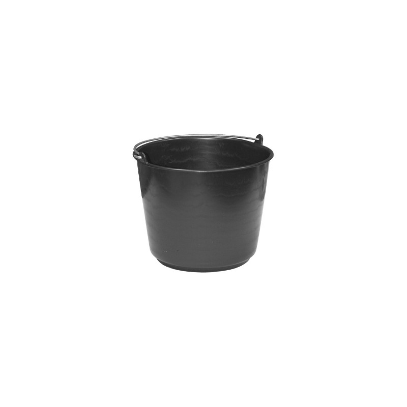 Seau en plastique noir gradué12 ET 20L. Achetez chez Paques sa, magasin HORECA.