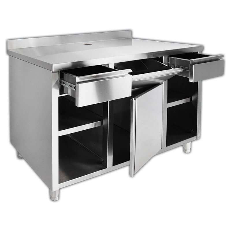 Meuble à café inox | Acheter en ligne au meilleur prix | materiel horeca & ustensile de cuisine