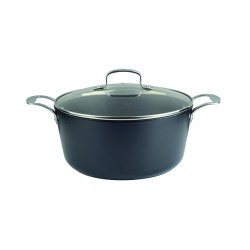 Casserole Ø 28 cm / 6.5L avec Couvercle Saccani. Pâques le spécialiste du matériel horeca, ustensiles de cuisine professionnels 