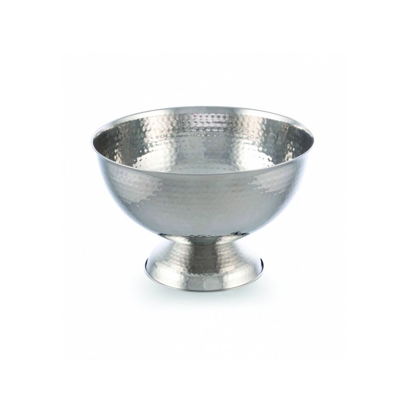 Seau à champagne martelé Inox