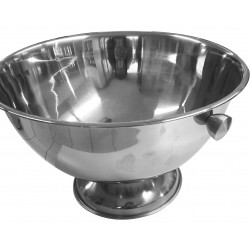 Seau à champagne Deluxe inox avec poignées