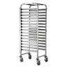 Chariot GN 1/1 ou 60/40 sur roulette | Acheter en ligne au meilleur prix | materiel horeca & ustensile de cuisine