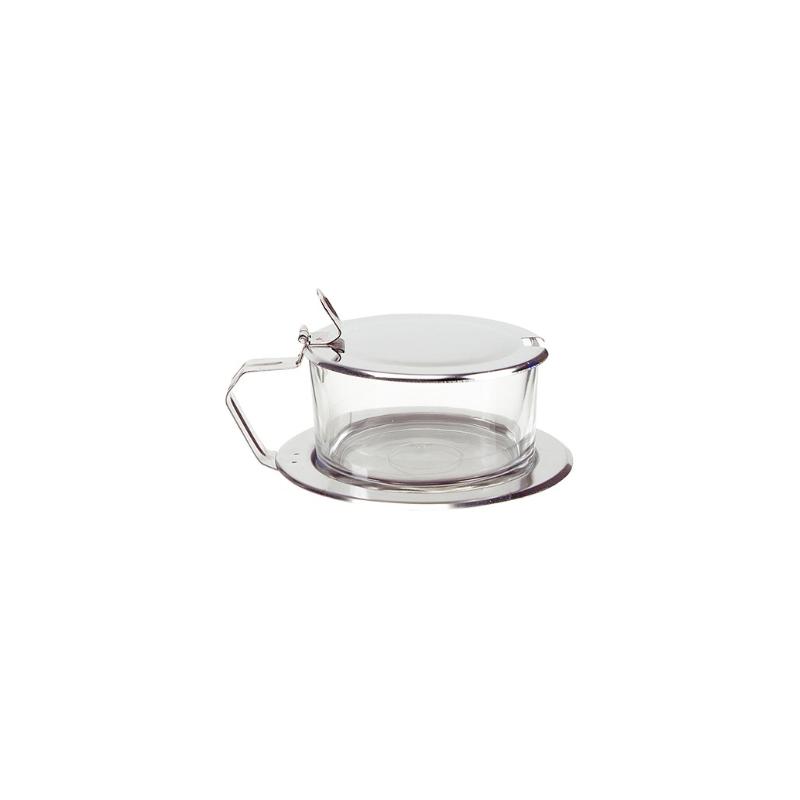 Fromagère en verre/inox de bar | Materiel-horeca | Achat en ligne