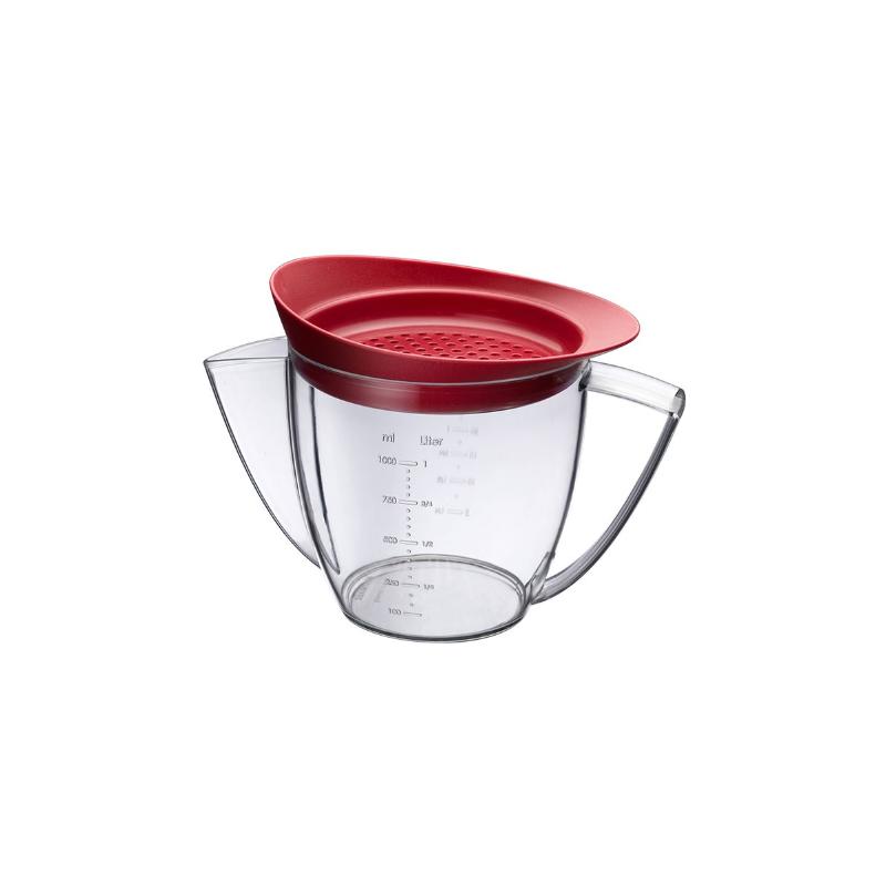 Séparateur de graisse avec passoire 1L.  Paques SA votre spécialiste de la vente de matériel horeca & cuisine sur Liège et toute