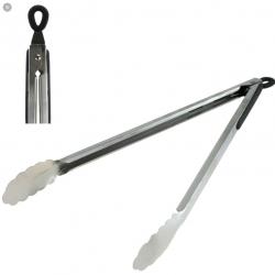 Pince à service barbecue Inox 40 cm/ Le spécialiste du matériel horeca, ustensiles de cuisine professionnels et meilleur rapport