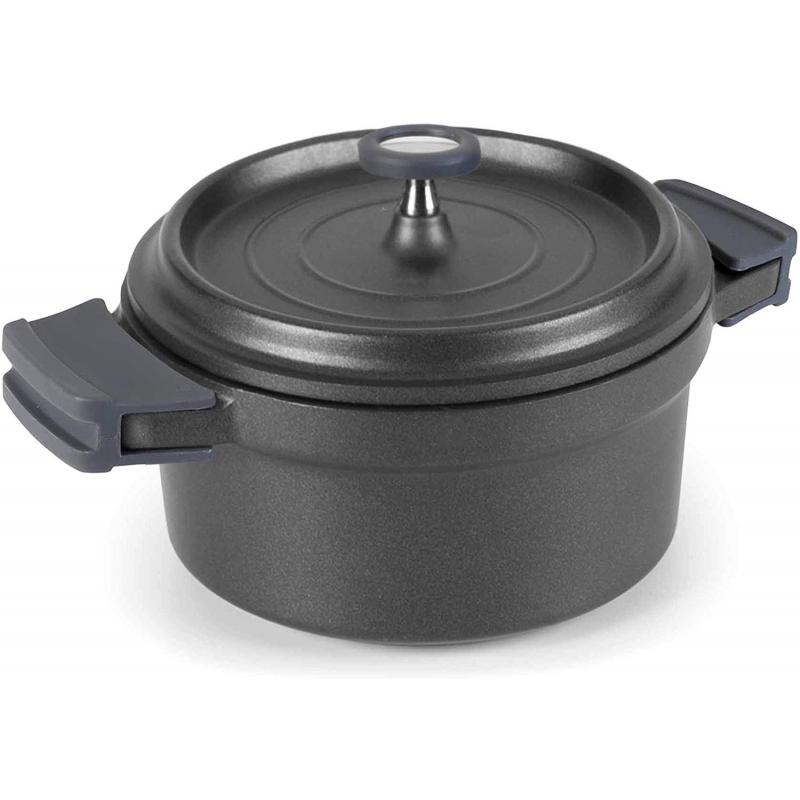 Faitout | cocotte ronde noire Ø28cm