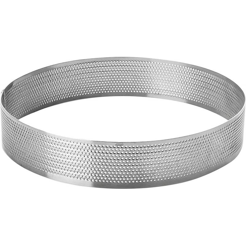 Moule perforé pour tarte en inox