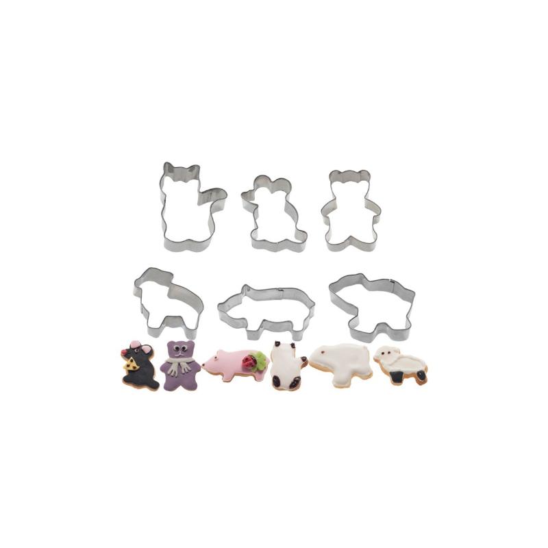 Emporte-pièces "Animals", 6 pièces | Materiel-horeca | Achat en ligne