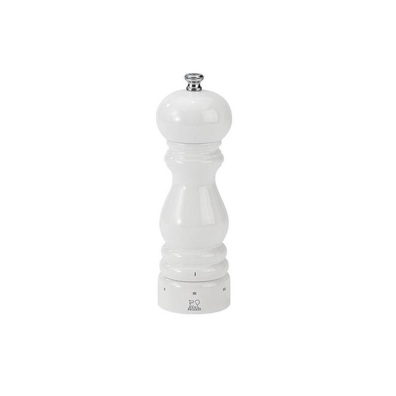 Moulin à sel Paris select Laqué blanc 18cm Peugeot