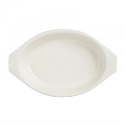 Plat à gratin ovale rouge 650ml Vogue
