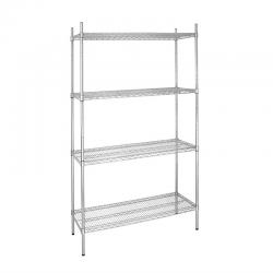 Etagère modulaire 4 niveaux 915x460mm