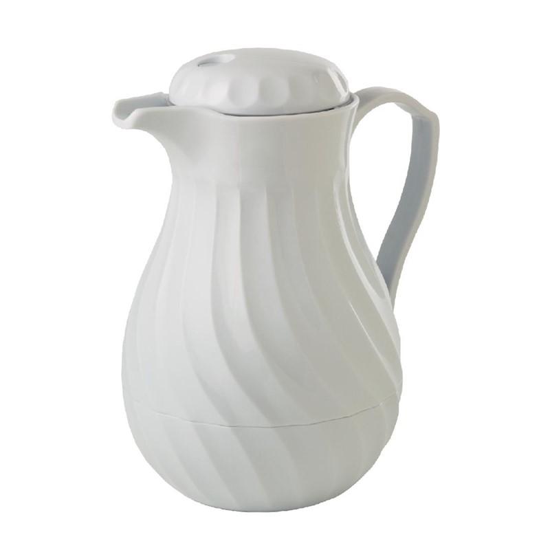 Cafetière isotherme Kinox blanche 600ml | Materiel-horeca | Achat en ligne