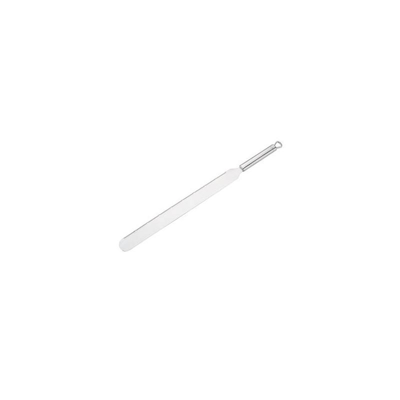 Spatule droite tout inox 38.5 cm
