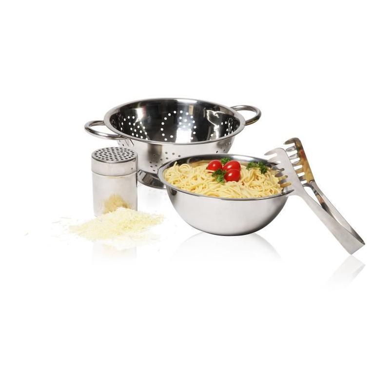 Set de cuisson à pâtes 4 pcs Inox | Materiel-horeca | Achat en ligne