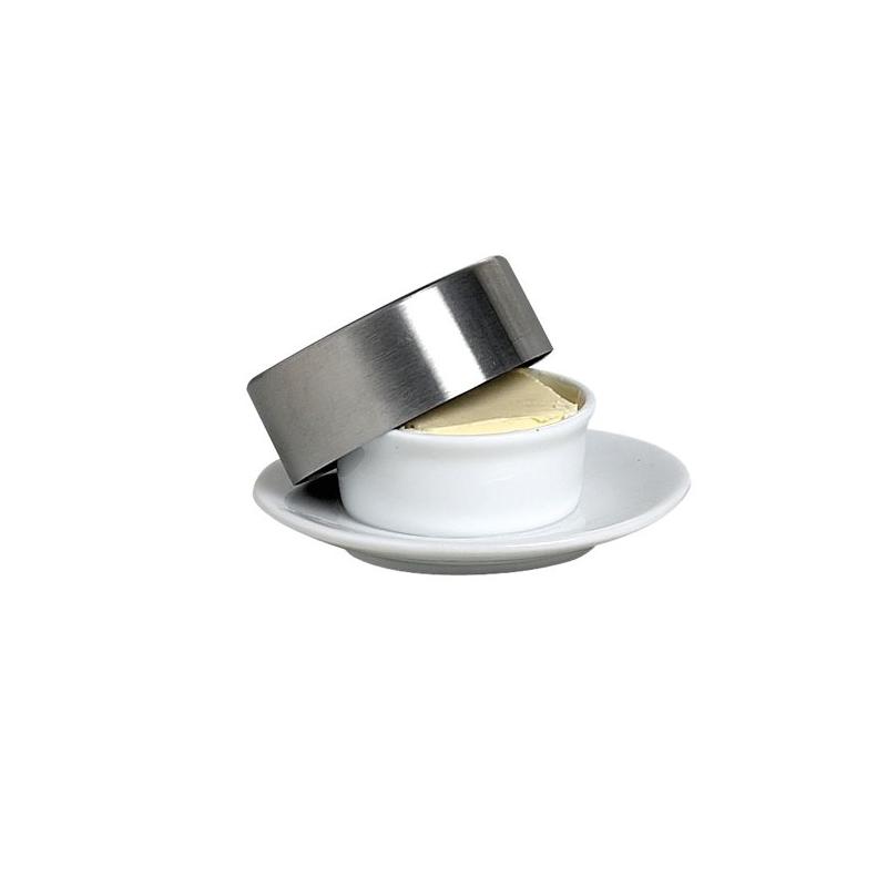 Beurrier avec couvercle Inox | Materiel-horeca | Achat en ligne