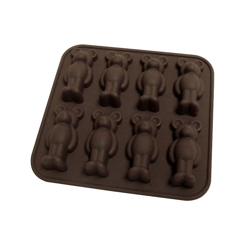Moule en silicone en forme d'ourson