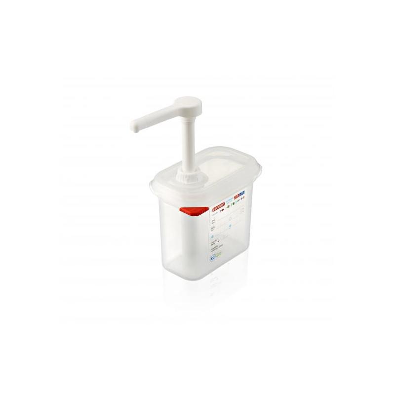 Boite Herm.GN1-9 A Robinet H190MM PP-1.5L
