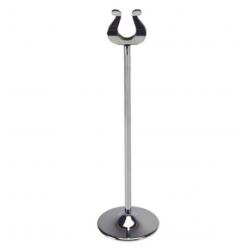 Pince à affichage de table inox H14 CM
