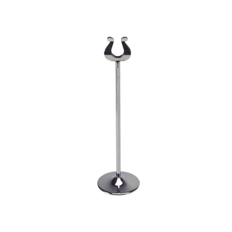 Pince à affichage de table inox H14 CM