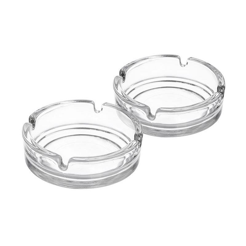 Cendriers en verre Ø10.6cm