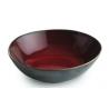 Assiette creuse Rouge / Argent Chic Mix