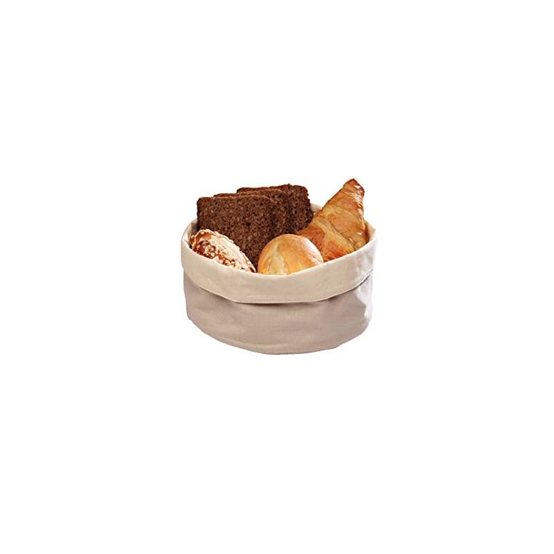 Corbeille à pain en tissu Ø20x9cm. Materiel-horeca | Nos meilleures ventes de materiel horeca au meilleur prix.