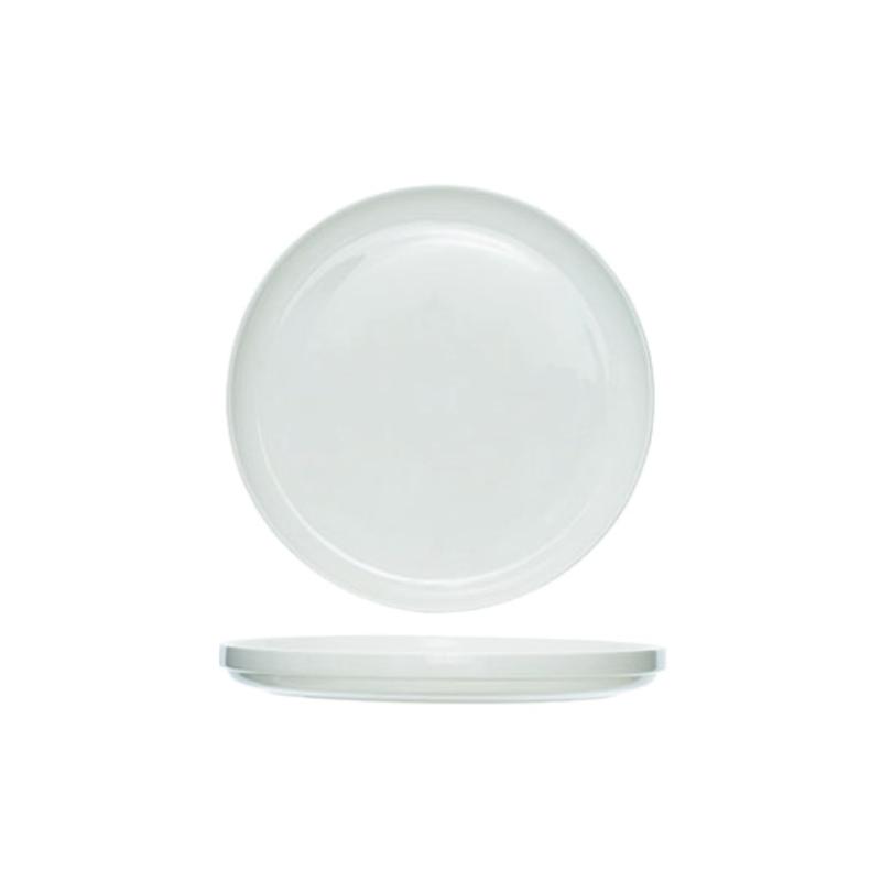 Assiette Stackable Blanche. Paques SA votre spécialiste de la vente de matériel horeca & cuisine sur Liège et toute la Belgique 