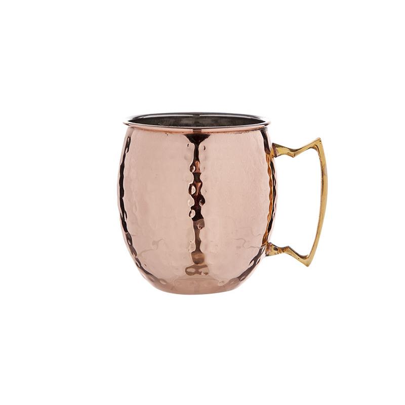Mug cuivré martelé 45cl