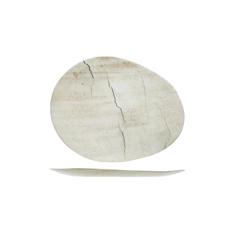 Assiette Lithos Inspiration 27x21cm